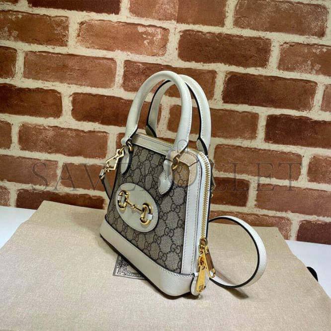 G*u*i horsebit 1955 mini top handle bag 640716 (20*19.5*7.5cm)